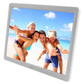 Marco de fotos digital con suspensibilidad de pantalla ancha LED de 15 pulgadas 1280 x 800 16: 9 con soporte y control remoto, compatible con disco flash SD / MicroSD / MMC / MS / XD / USB, 15 inch