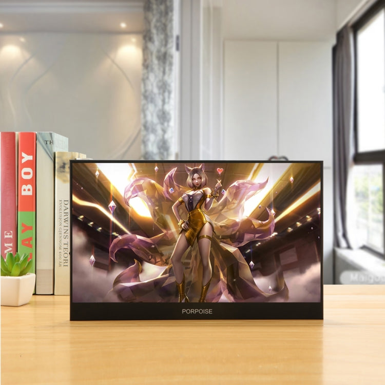 Pantalla portátil LED 1080P de 15,6 pulgadas compatible con HDR, 15.6 inch 1080P