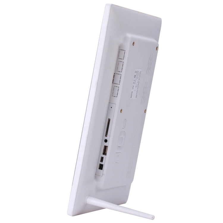 Marco de fotos digital de 12,1 pulgadas con soporte y control remoto, programa Allwinner F16, compatible con disco flash SD / MMC / USB, 12.1 Inch