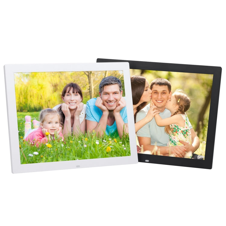 Marco de fotos digital con pantalla LED HD de 15 pulgadas con soporte y control remoto, Allwinner, despertador/MP3/MP4/reproductor de películas, 15 inch Allwinner