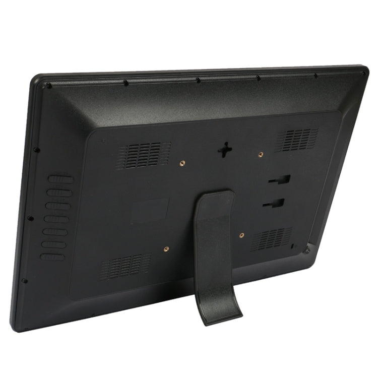 Marco de fotos digital multimedia con pantalla LED HD 1080P de 17 pulgadas con soporte y reproductor de música y películas, compatible con entrada de tarjeta USB / SD / MS / MMC, 17 inch