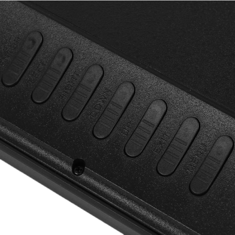 Marco de fotos digital multimedia con pantalla LED HD 1080P de 17 pulgadas con soporte y reproductor de música y películas, compatible con entrada de tarjeta USB / SD / MS / MMC, 17 inch