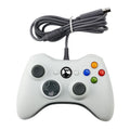 Controlador con cable USB 2.0 Gamepad para XBOX360, Plug and Play, Longitud del cable: 2,5 m, For XBOX360, For XBOX360 (Black)