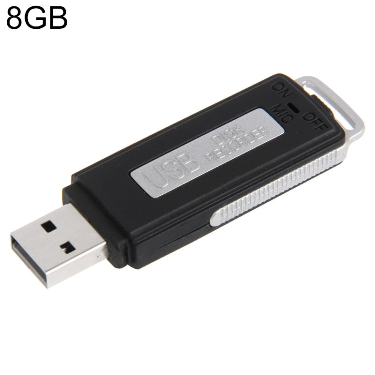 Grabadora de voz USB + disco flash USB de 8 GB