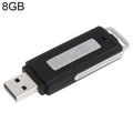 Grabadora de voz USB + disco flash USB de 8 GB