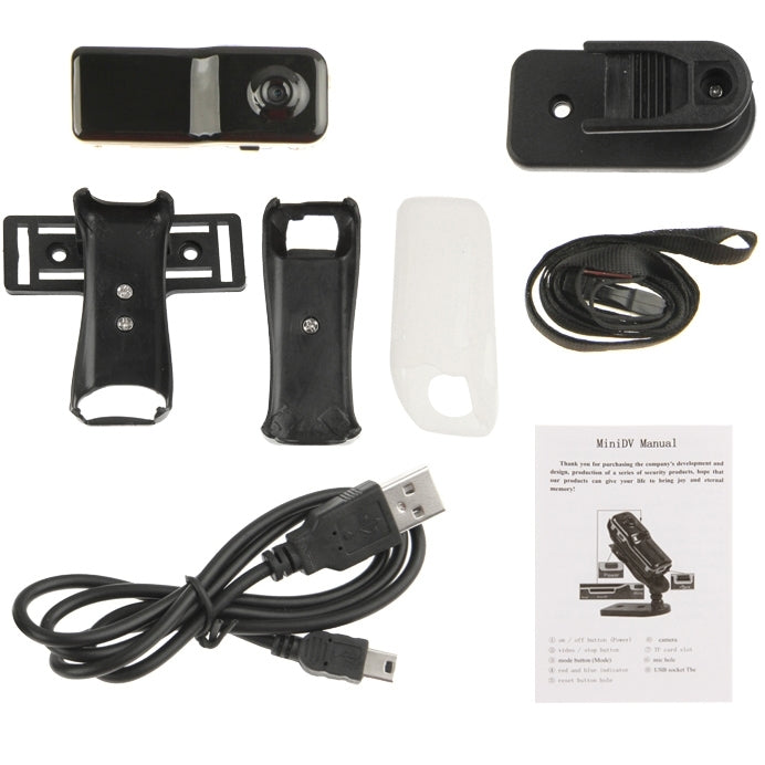 MD80 3 en 1 Mini cámara de VIDEO digital Videocámara POCKET DV con 720 * 480 píxeles, Ángulo de visión: 60 grados, MD80