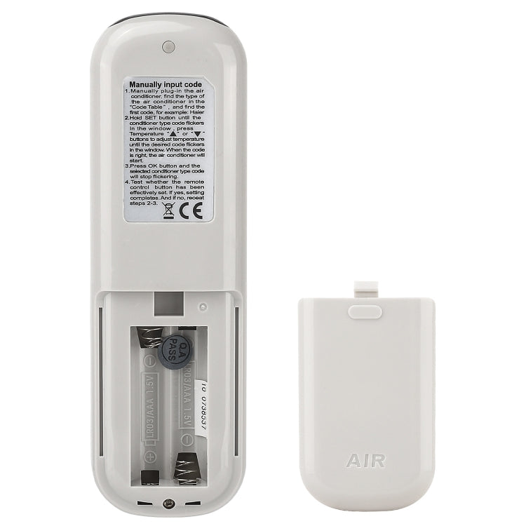 Control remoto universal de aire acondicionado Chunghop (K-1010E), K-1010E