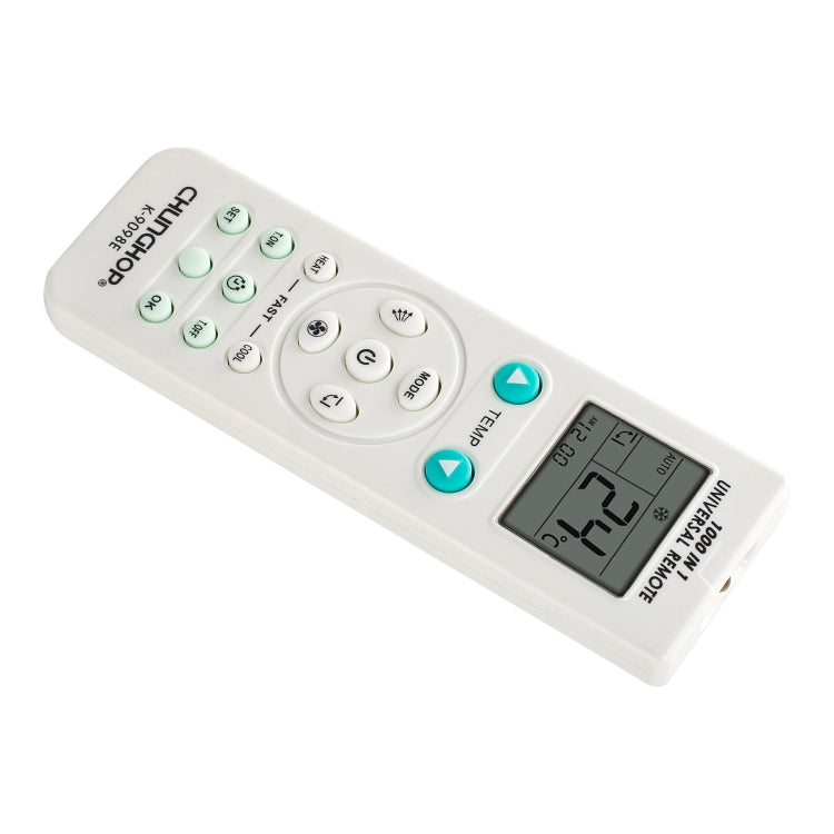 Control remoto universal de aire acondicionado Chunghop (K-9098E), K-9098E