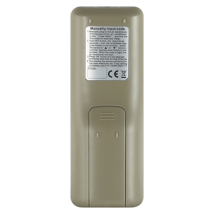 Control remoto universal de aire acondicionado Chunghop (K-1038E), K-1038E