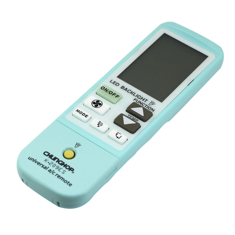 Control remoto universal para aire acondicionado K-209ES, función de termómetro de soporte