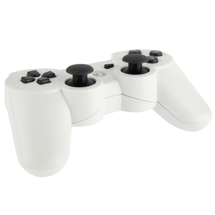 Controlador inalámbrico Double Shock III, Manette Sans Fil Double Shock III para Sony PS3, tiene acción de vibración (con logo)