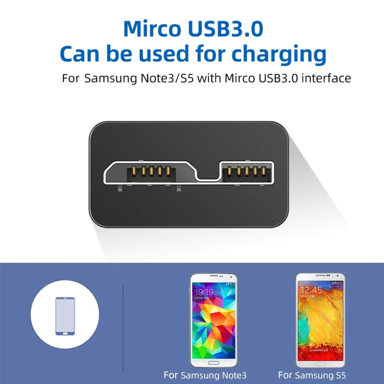 Cable adaptador USB 3.0 macho a micro USB 3.0 macho, curvado a la derecha, longitud: 12 cm, Right Angle (Length: 12cm)
