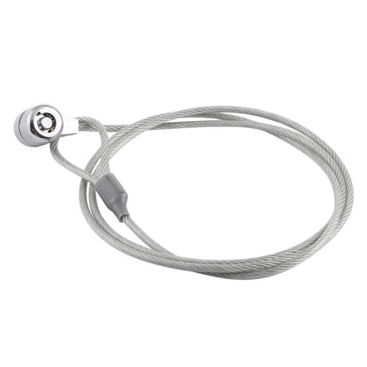 Cable de cadena de bloqueo de seguridad con llave de escritorio para computadora portátil, computadora portátil, antirrobo, longitud: aproximadamente 1,2 m, Length: 1.2m