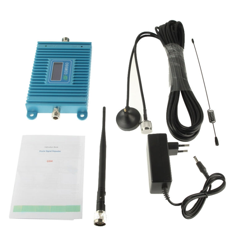 Amplificador repetidor de señal de teléfono celular GSM 980 + antena (JAX-GSM980), JAX-GSM980