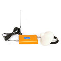 Amplificador de señal móvil LED WCDMA 2100 MHz y GSM 900 MHz/repetidor de señal con antena de ventosa, WCDMA&GSM