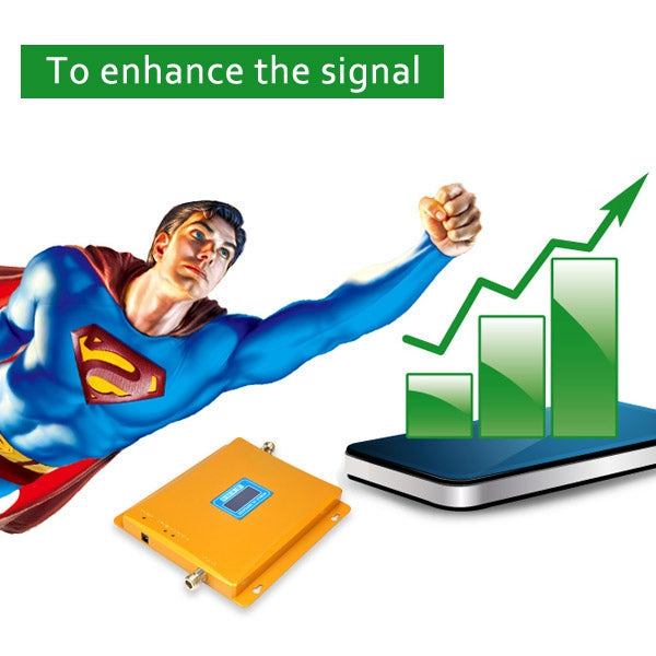 Amplificador de señal WCDMA 2100MHz/repetidor de señal 3G con antena tipo ventosa, 2100MHz Signal Booster