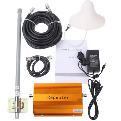 Amplificador Repetidor de Señal de Teléfono Celular GSM 900 + Antena (70dB)