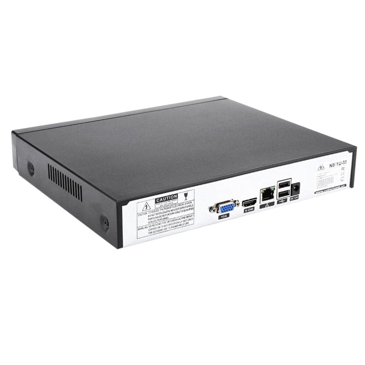 Grabador de vídeo digital HDD de red N8/1U-M 8CH H.264 DVR, compatible con VGA/RJ45 NET/USB 2.0, N8/1U-M 8CH