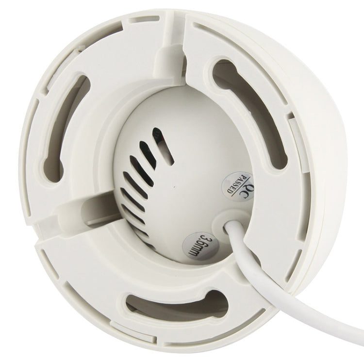 Cámara infrarroja en color de material ABS con lente CMOS 420TVL de 3,6 mm con 24 LED, distancia IR: 20 m, with 24 LED