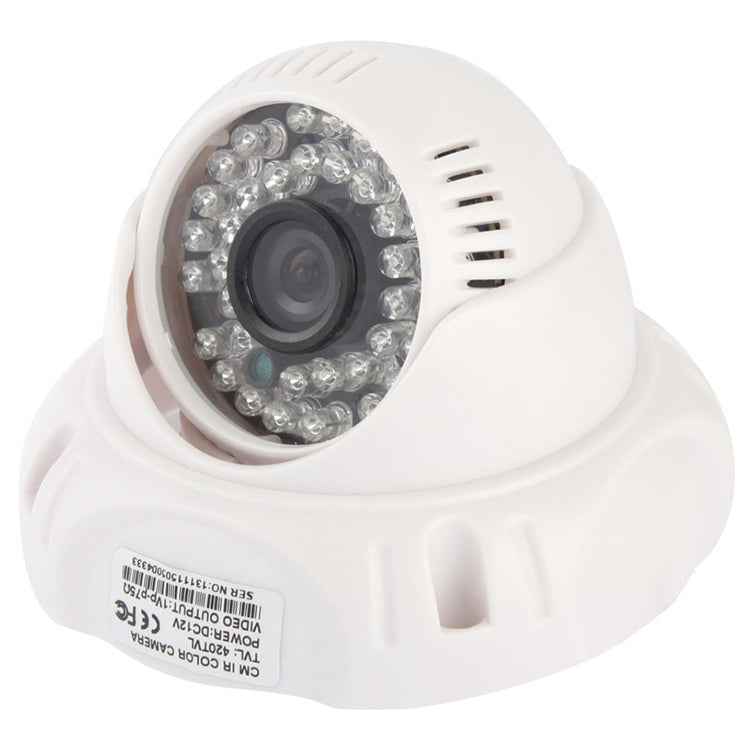 Cámara infrarroja en color de material ABS con lente CMOS 420TVL de 3,6 mm con 36 LED, distancia IR: 20 m, 36 LED