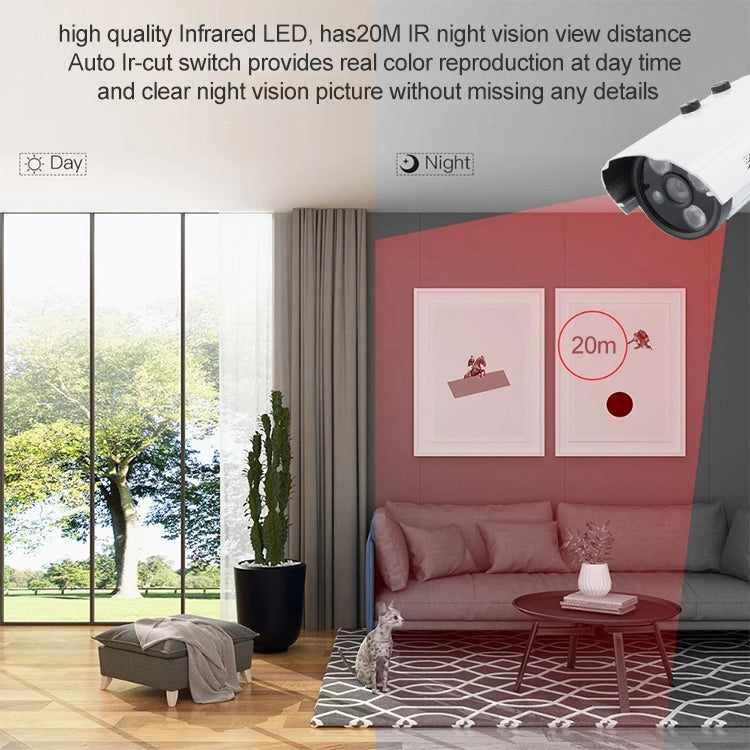 CMOS 420TVL Lente de 6 mm Matriz de material metálico Cámara infrarroja en color LED con 3 LED, Distancia IR: 20 m, CMOS 103060 3LED