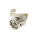 Adaptador de conector macho BNC a cable coaxial, BNC Male