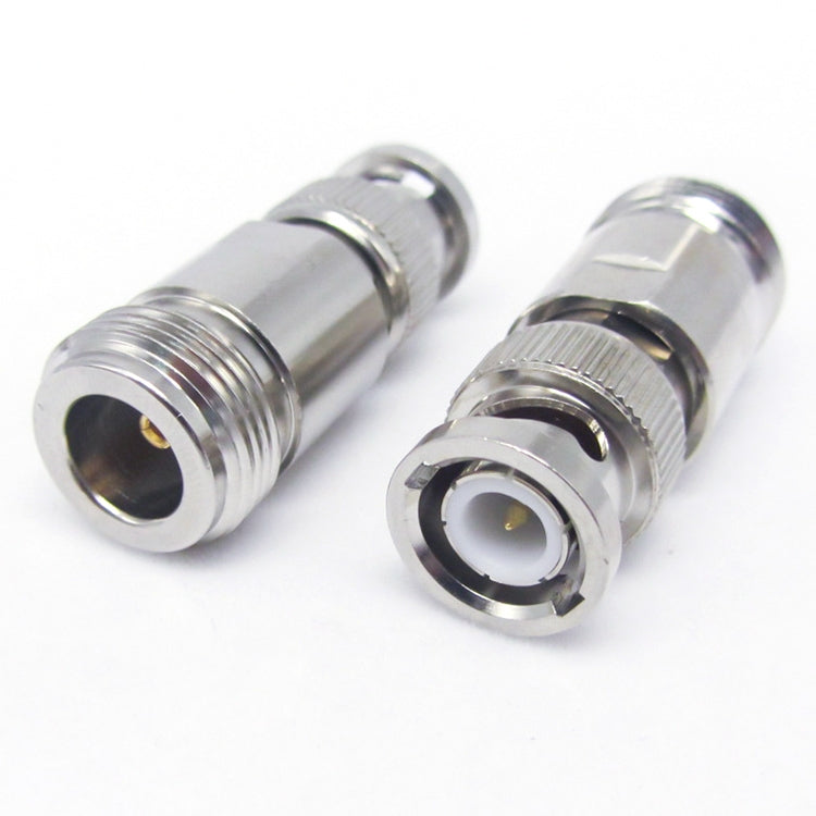 Conector BNC UG-255/U niquelado a conector Jack UHF, BNC To UHF