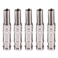 Conector BNC hembra recto de 5 piezas para DVR / cable, Female BNC Connector