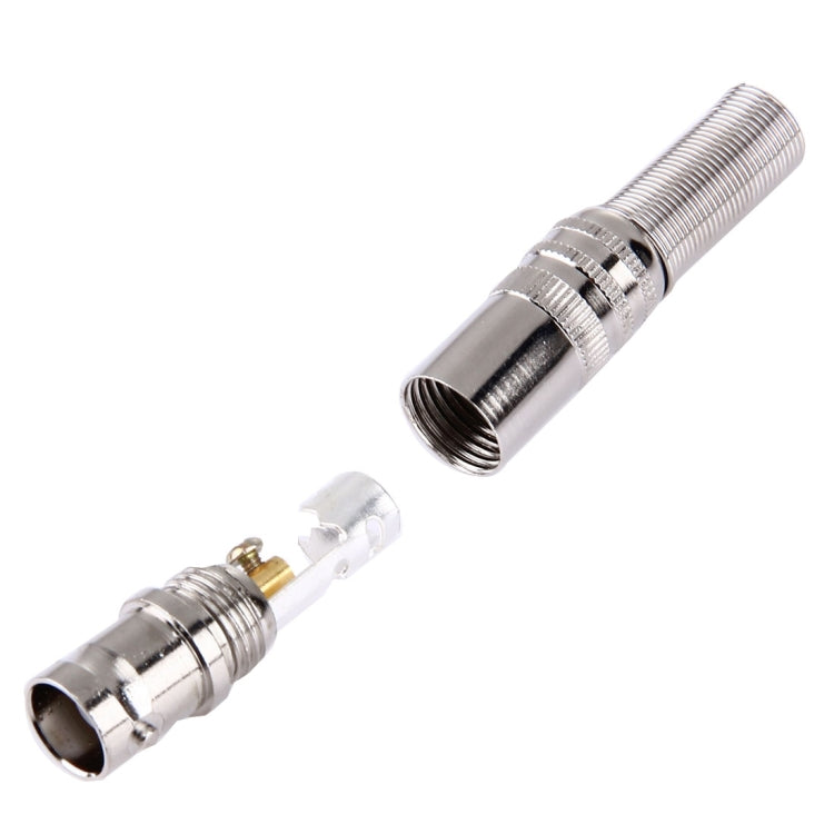 Conector BNC hembra recto de 5 piezas para DVR / cable, Female BNC Connector