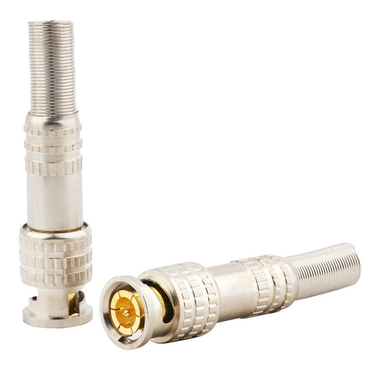 Conector BNC macho a hembra de soldadura sin cobre de 5 piezas, BNC Male to Female