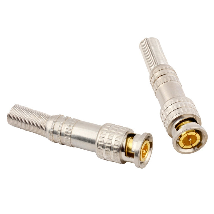 Conector BNC macho a hembra de soldadura sin cobre de 5 piezas, BNC Male to Female