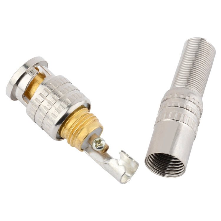 Conector BNC macho a hembra de soldadura sin cobre de 5 piezas, BNC Male to Female