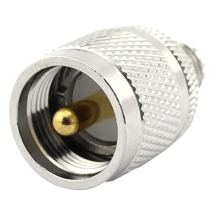 Adaptador Coaxial RF de conector UHF macho a Mini UHF hembra, UHF Male to Mini UHF Female