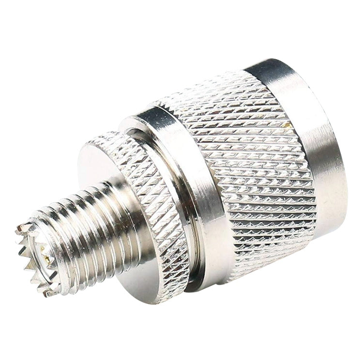 Adaptador Coaxial RF de conector UHF macho a Mini UHF hembra, UHF Male to Mini UHF Female