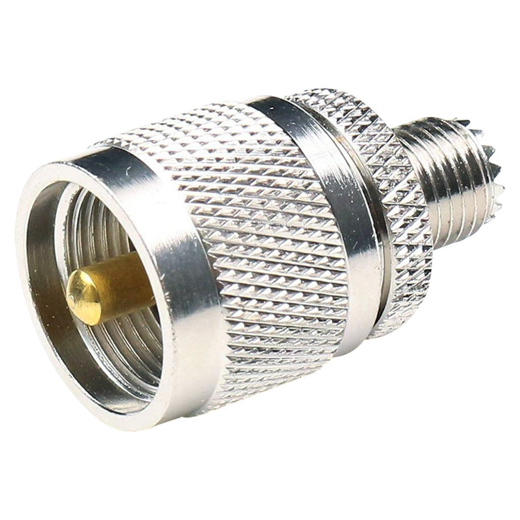 Adaptador Coaxial RF de conector UHF macho a Mini UHF hembra, UHF Male to Mini UHF Female