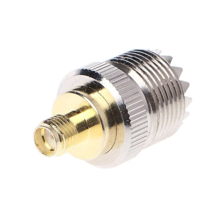 Conector UHF hembra a SMA hembra, UHF Female to SMA Female