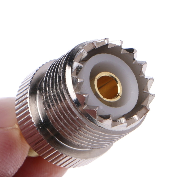 Conector UHF hembra a SMA hembra, UHF Female to SMA Female