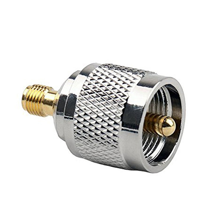 Adaptador coaxial RF de conector UHF macho a SMA hembra, UHF Male to SMA Female