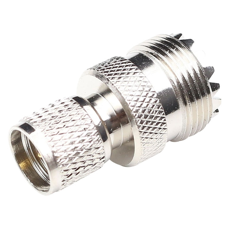Conector UHF hembra a mini UHF macho, UHF Female to UHF Male