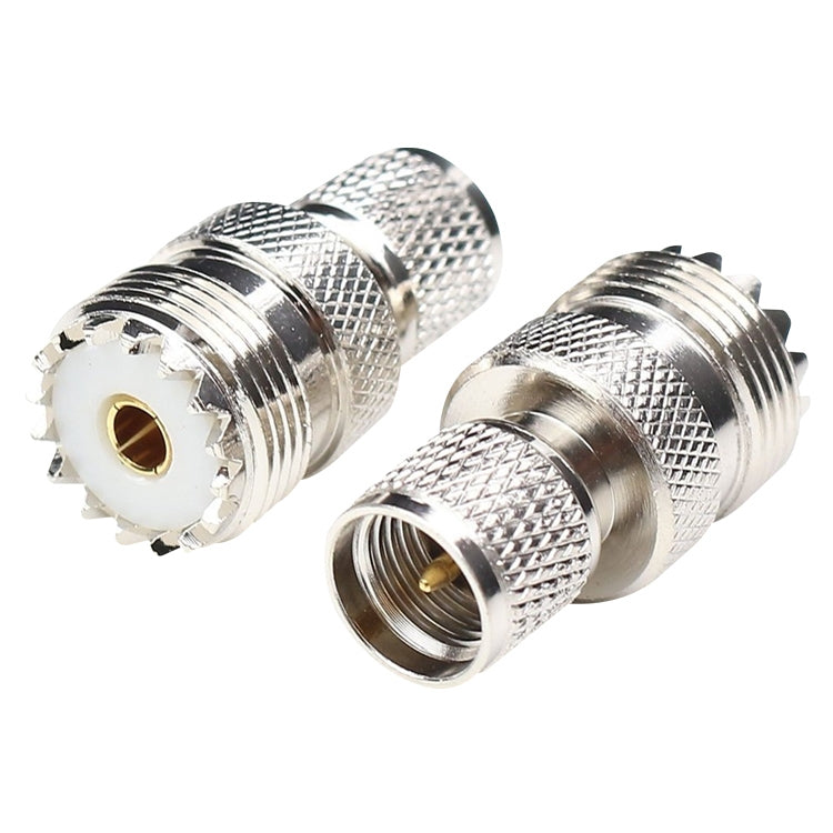 Conector UHF hembra a mini UHF macho, UHF Female to UHF Male
