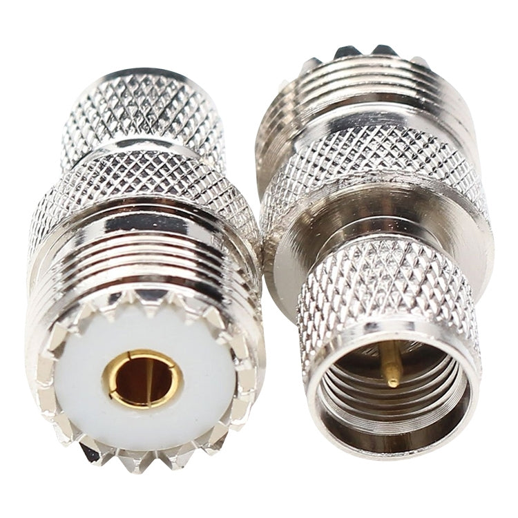 Conector UHF hembra a mini UHF macho, UHF Female to UHF Male