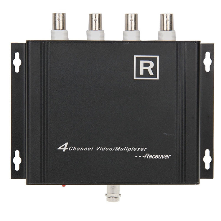 Transmisor y receptor multiplexor de vídeo de 4 canales