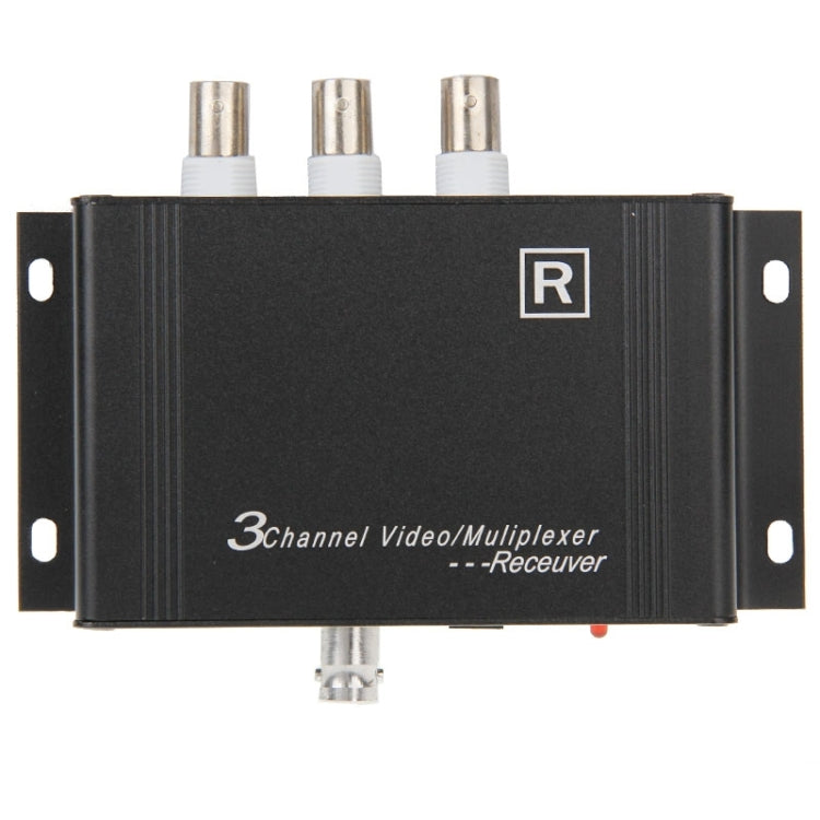 Transmisor y Receptor Multiplexor de 3 Canales