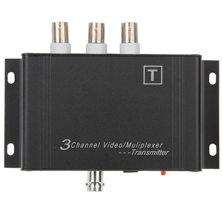 Transmisor y Receptor Multiplexor de 3 Canales