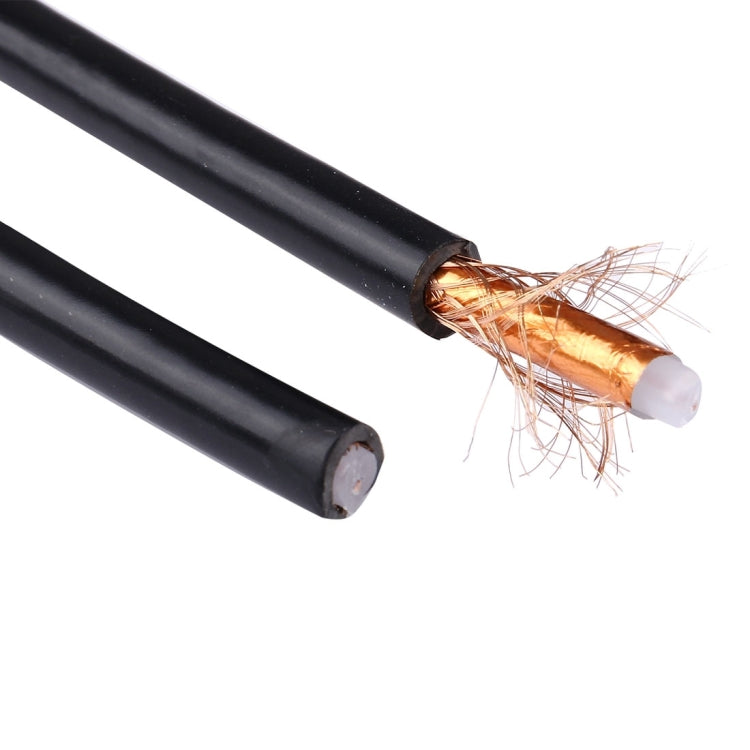 Cable coaxial RF (75-5), longitud: 180 m, 180m