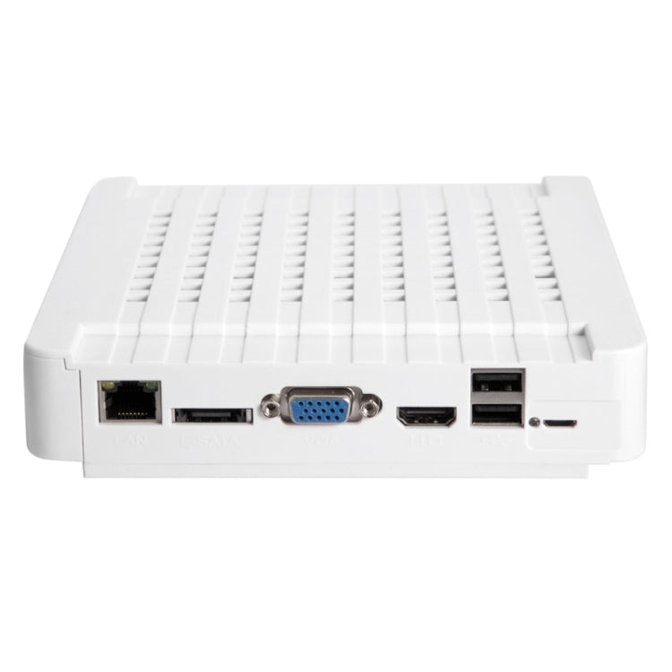 N4B-Mini/L Kit NVR de cámara IP de 4 canales 720P de 1,0 megapíxeles, compatible con visión nocturna/detección de movimiento, distancia IR: 20 m, N4B-Mini/L