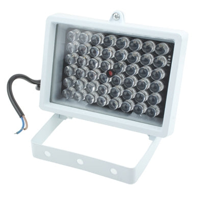 Luz auxiliar de 48 LED para cámara CCD, Distancia IR: 50 m (ZT-48W), Tamaño: 9x12,5x8 cm