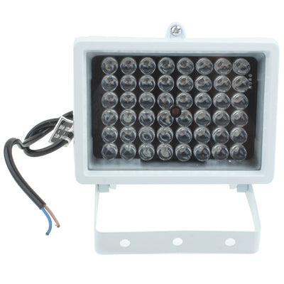 Luz auxiliar de 48 LED para cámara CCD, Distancia IR: 50 m (ZT-48W), Tamaño: 9x12,5x8 cm