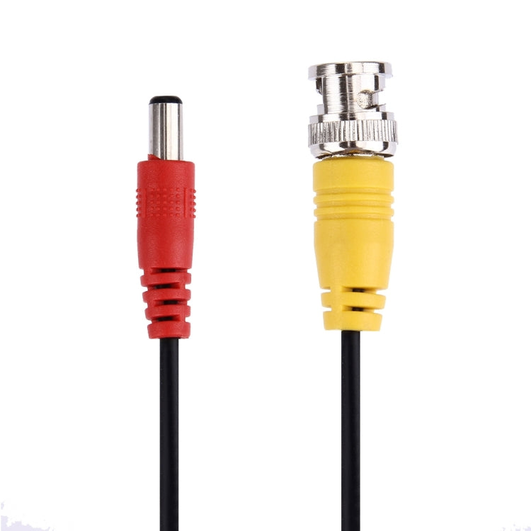 Cable CCTV, Cable de alimentación de vídeo, Cable coaxial RG59, Longitud: 20 m