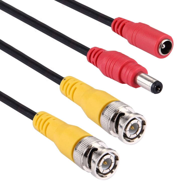 Cable CCTV, Cable de alimentación de vídeo, Cable coaxial RG59, Longitud: 5 m